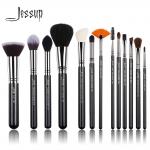 13pcs Basic Jessup Makeup Brush Set With Copper Ferrule for sale