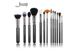 China 13pcs Basic Jessup Makeup Brush Set With Copper Ferrule supplier