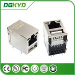 USB Hub RJ45 USB Connector led single USB for optical transceiver for sale