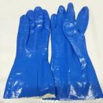 High Durability Oil Resistant Gloves Anti Bacterial Treatment Interior for sale