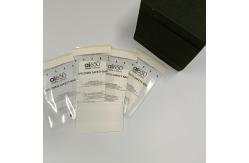 China Lab Medical Biohazard Lab Plastic Specimen Transport Bag With Double Pouches supplier