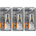 Grey High Temperature RTV Silicone Caulk General Purpose 85g for sale
