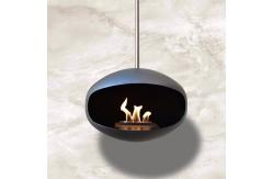 China ISO9001 Ethanol Fire Pits Fuel 600mm Modern Hanging Fireplace supplier
