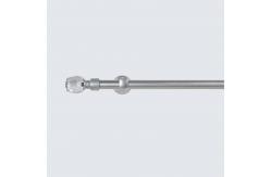 China Home Window Decoration Curtain Rod Finials Crystal Curtain Rod Pole supplier