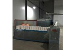 China Alumina Calcination Pusher Kiln Customized Automatic Continuous Sintering Gas supplier