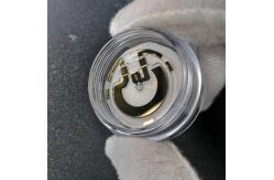 China Customized Optics Gold-Coated Quartz Pendulum Plate For Optimal Performance supplier