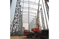 China Efficiently Designed Steel Structure Warehouse With Sliding Door And Optional Lighting System supplier
