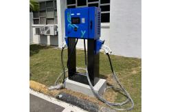 China Ip54 Wall Mounted / Floor Mounted Ev Fast Charging Stations With Remote Control supplier
