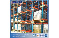 China Durable Lithium Battery Radio Shuttle Pallet Rack System With High Volume Low SKUS supplier
