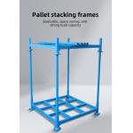Q235 Steel Metal Pallet Stacking Racks 1000mm 1200mm 1500mm 2000mm Height for sale