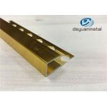 Ceramic Tiles Decorative Aluminum Trim With Polishing Surface Treatment for sale