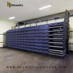 Public Retractable Seating System Fixed Telescopic System Platform
