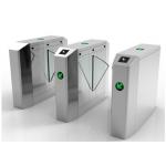 Face Recognition RFID Fingerprint Flap Barrier Gate For Fitness Center for sale