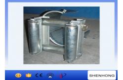 China Cable Pulling Pulley Zinc Plated Conduit Feed Rollers Four Rollered Bellmouths supplier