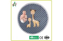 China Non Slip EN71 Washable Baby Play Mat Super Soft Textured Fabrics supplier