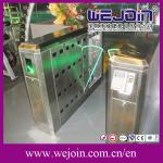 Optical Turnstiles Flap Barrier Gate with 600mm Organic Glass Wing