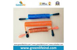 China Black Plastic Spring String Key Chain Straps Waiting for Swivel Hooks supplier