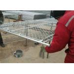 PVC coated American Portable Chain Link Fence Panels for sale