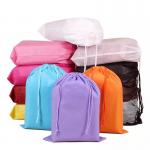 70 Gram Non Woven Bags 16x20cm 20x28cm Drawstring Dust Bag for sale