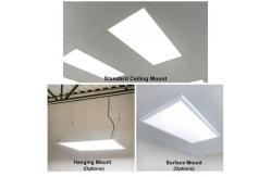China 600x1200mm LED Flat Panel Light 80 Watt With Aluminum Frame Ceiling Panel Light supplier