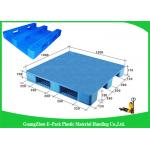 Warehouse Logistics Heavy Duty Plastic Pallets Double Sides 1200 * 1000 * 170mm for sale