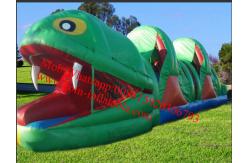 China Frog Rent Large Inflatable Obstacle Course supplier