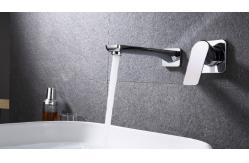 China Waterfall Electroplate Brass Concealed Shower Mixer Tap supplier