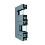 1.0mm System Aluminum Window Frame customized Shape for sale