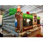 Commercial Inflatable Bouncy Forest Themed Castle House Combination