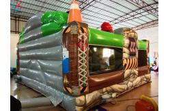 China Commercial Inflatable Bouncy Forest Themed Castle House Combination supplier
