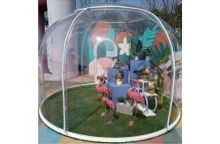 China UV Avoiding Bubble Tent House Weatherproof Transparent Camping Tent supplier
