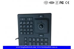 China Norway Layout Silicone Waterproof Keyboard With Trackball And Customizable Layout supplier