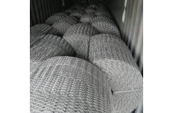 China Eight Lines Welded Concrete Weight Coating Mesh / Q235 CWC reo mesh roll supplier