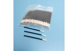 China 100PCS dustless cleanroom foam tip swabs open-cell foam lint free swab supplier
