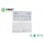 White Cardboard Rigid High End Gift Boxes Handmade Hot Stamping Logo With Lid for sale