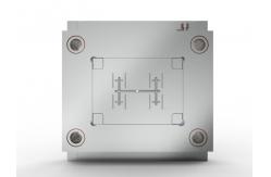 China OEM / ODM ： Multi Cavity Injection Mold & Transparent speaker bracket (1*8)  No.22686 supplier