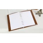 Commercial Affairs Personalized Refillable Leather Journal OEM / ODM Available