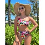 Flattering One-Piece Swimsuit With Removable Padding For Women for sale