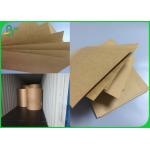 Recycled 300 GSM Brown Carta Kraft Paper For Sheet Or Reel Packing for sale
