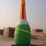 Inflatable bottle model carton character , inflatable bootle shape, advertising bottle for sale