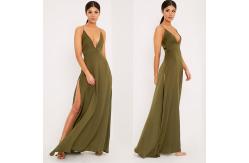 China New arrival khaki sexy women chic party dress supplier