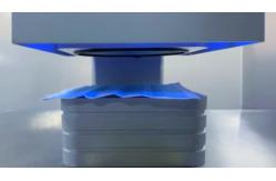 China YY/T 2626-2019 Mask Tester Area 100cm²  With Stainless Steel Clamps supplier