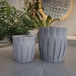 Customed Reinforced Clay Planter For Warmer Camping Burners And Barbecue