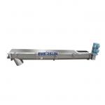Chemical Shaftless Screw Conveyor Length 1 - 40m For Industrial Use for sale