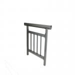 Seamlessly Deck Wrought Iron Railings Outdoor Fence For Parks for sale