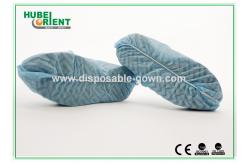 China One Time Use Odorless Nonwoven Shoe Covers With Elastic Ankle supplier