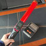 Mr Black 10  LCD Display Electrochemical Breathalyzer Red Baton Alcohol Tester With Printer for sale