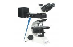 China 50 - 1000X Metallurgical Optical Microscope A13.2604-B Trinocular With Halogen Lamp supplier