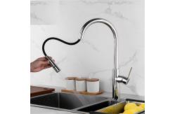 China Brass Bathroom Sanitary Ware Water Tap One Handle Pulldown Faucet supplier
