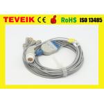 Teveik Factory Medical Mindray Round 12pin 5 leads ECG Cable Compatible With Beneview T5,T6,T8 for sale